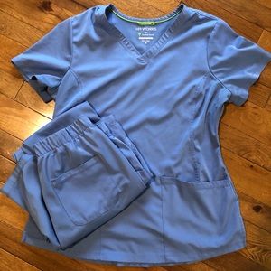 Ceil Blue Healing Hands Scrubs